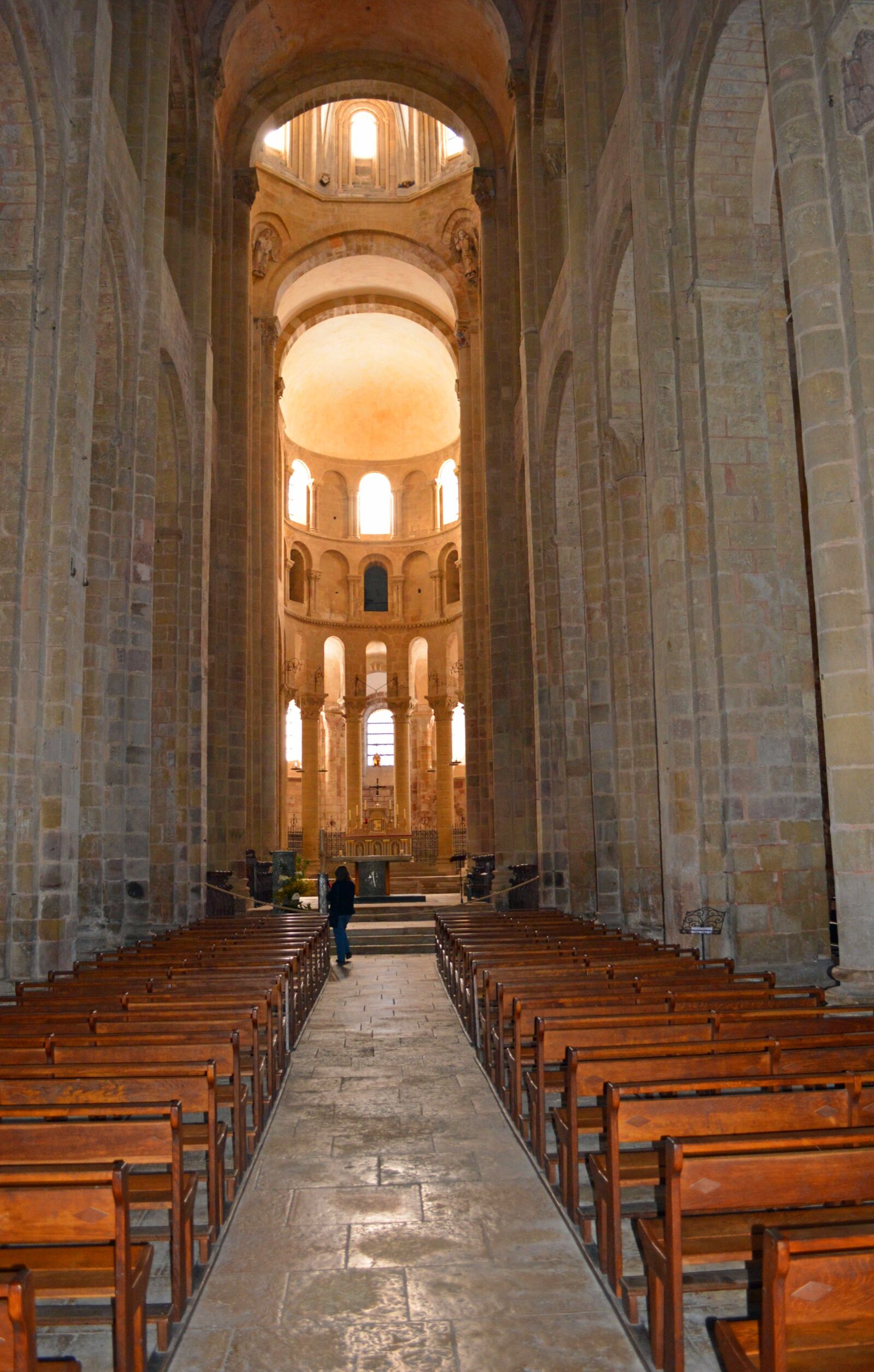 Nikon D5200 sample photo. Conques, aveyron, abbey photography
