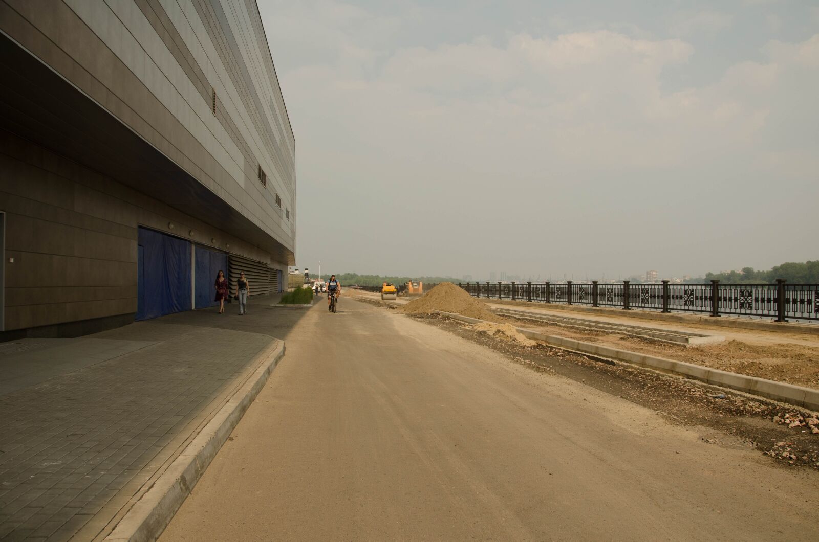 Nikon D5100 sample photo. Quay, construction, pavement photography