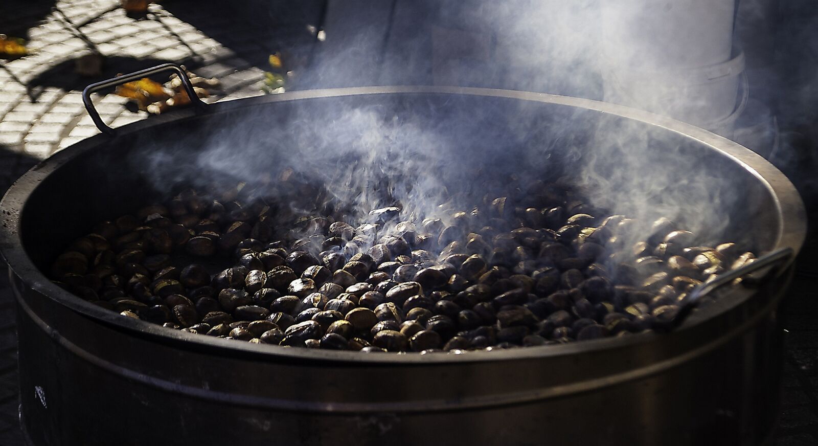 Fujifilm FinePix S3 Pro sample photo. Roasting chestnuts, chestnuts, autumn photography