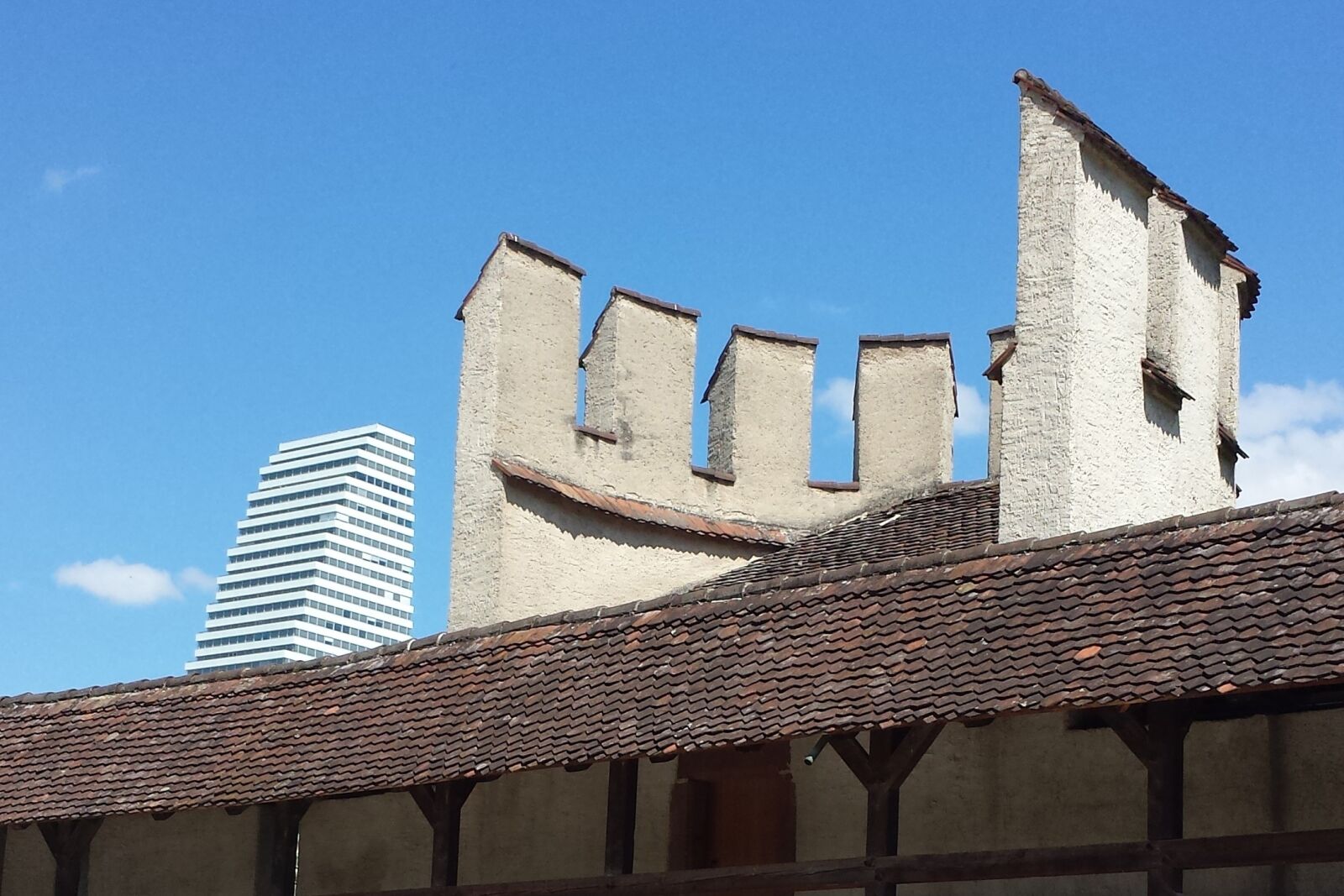 Samsung Galaxy S4 sample photo. Basel, switzerland, roche tower photography