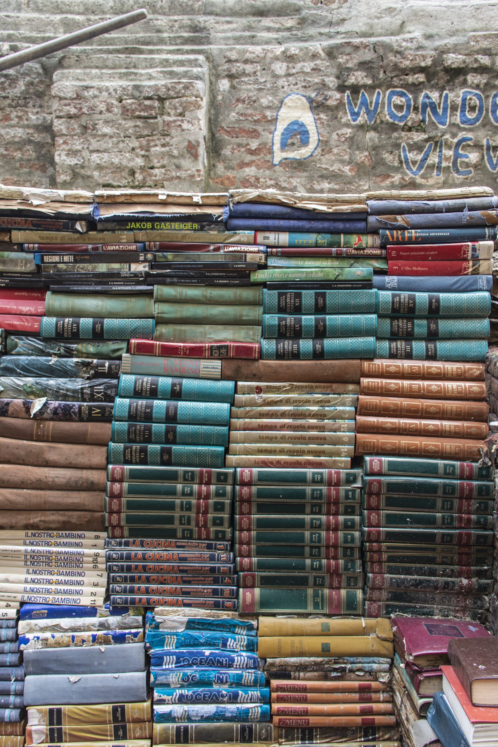 Nikon D7100 sample photo. Venice, library, book photography
