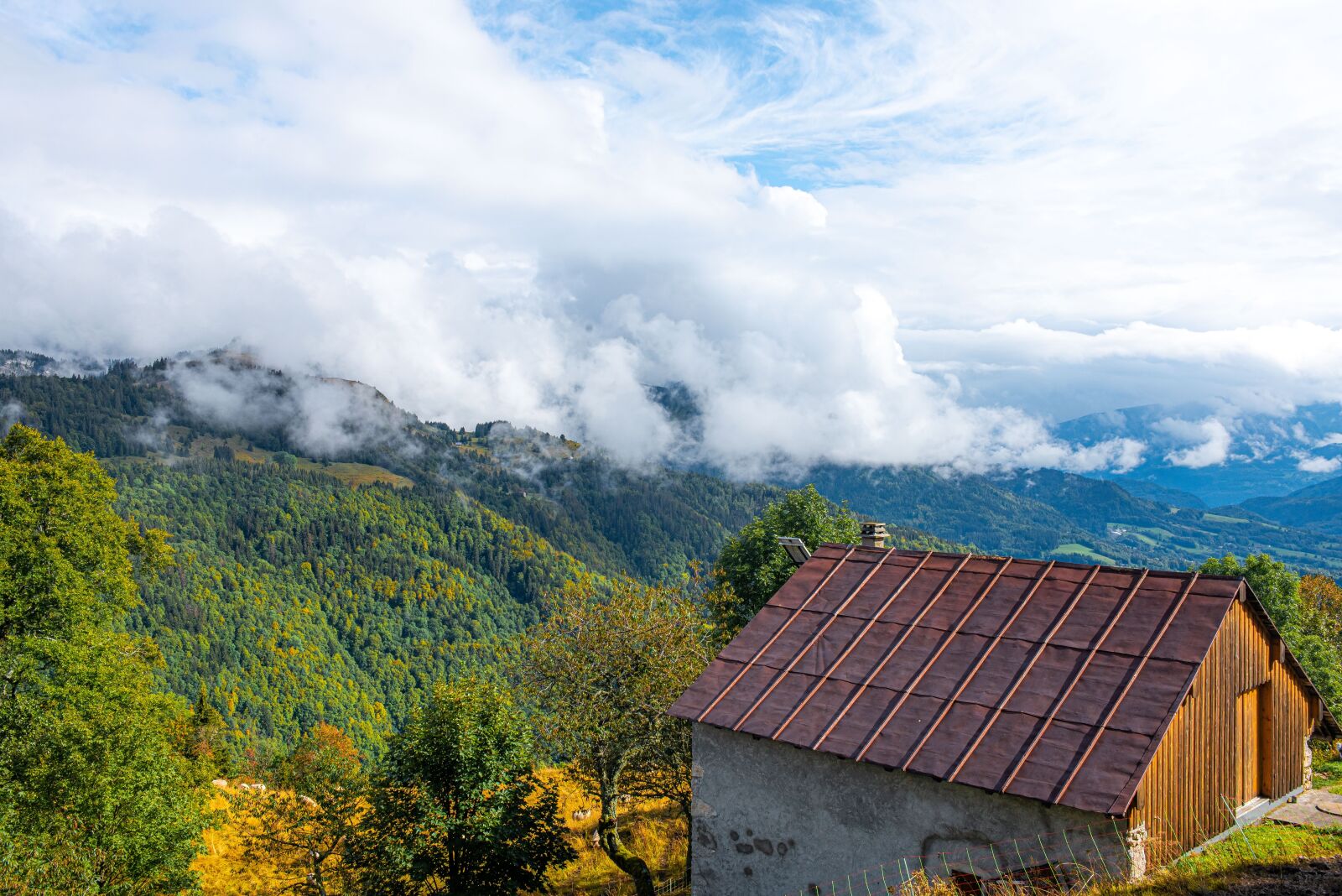 Nikon D750 sample photo. House, mountain, nature photography