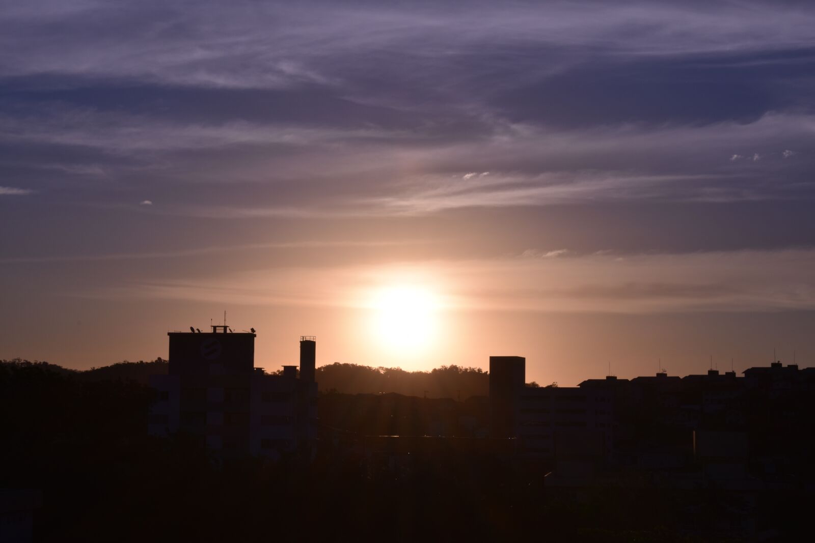Nikon D3400 sample photo. Eventide, sky, against light photography