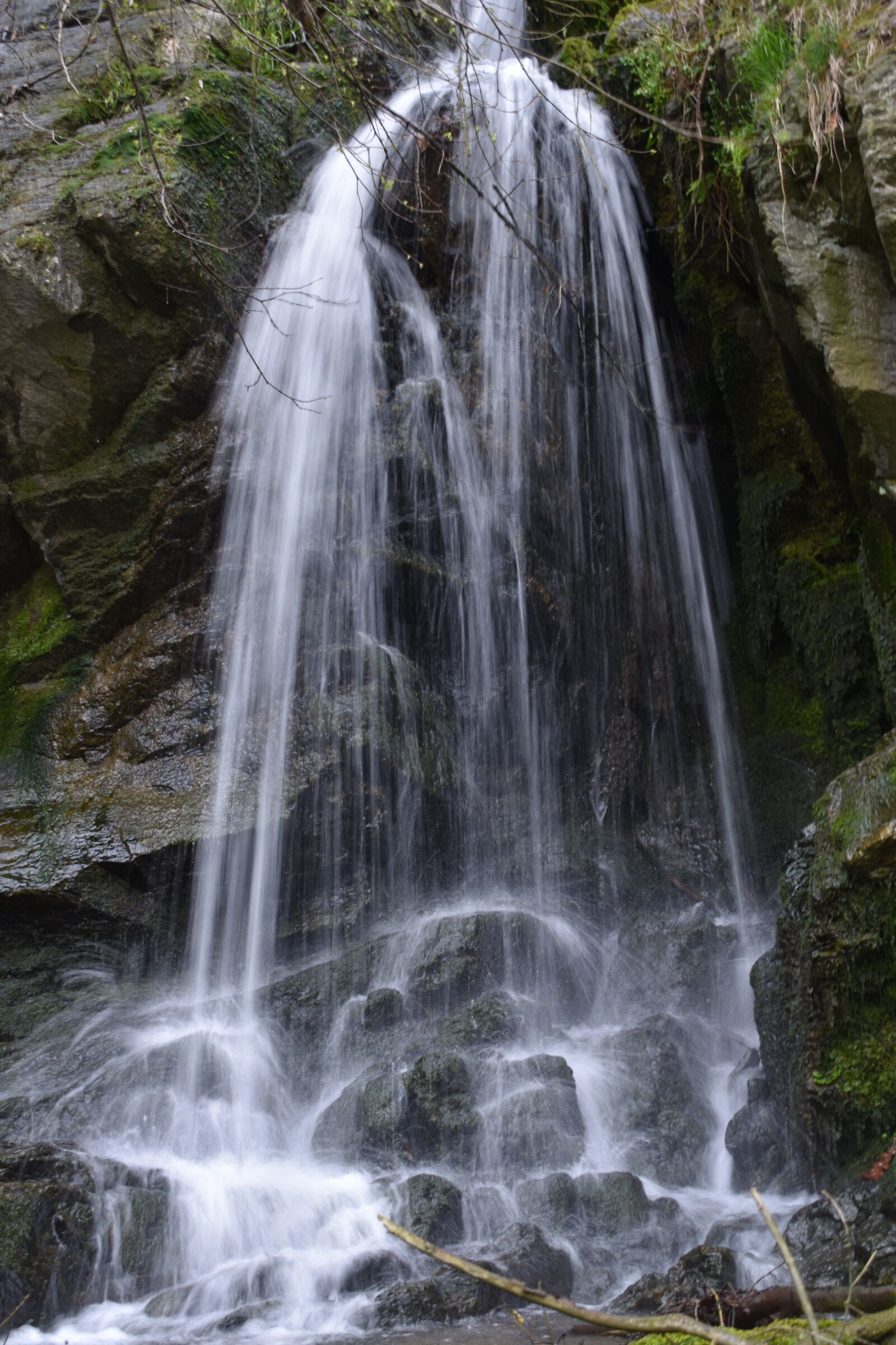 Nikon D3400 sample photo. Waterfall, water, nature photography