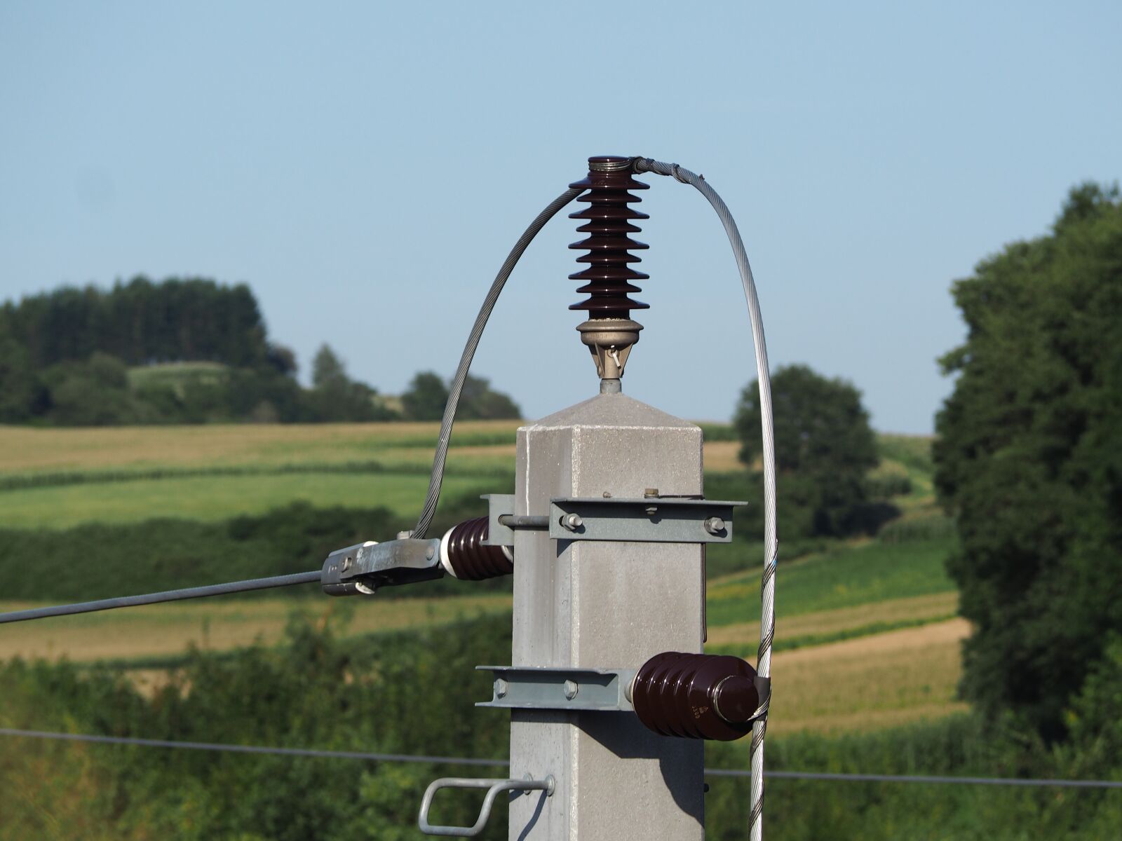 Olympus OM-D E-M10 sample photo. Current, high voltage, electricity photography