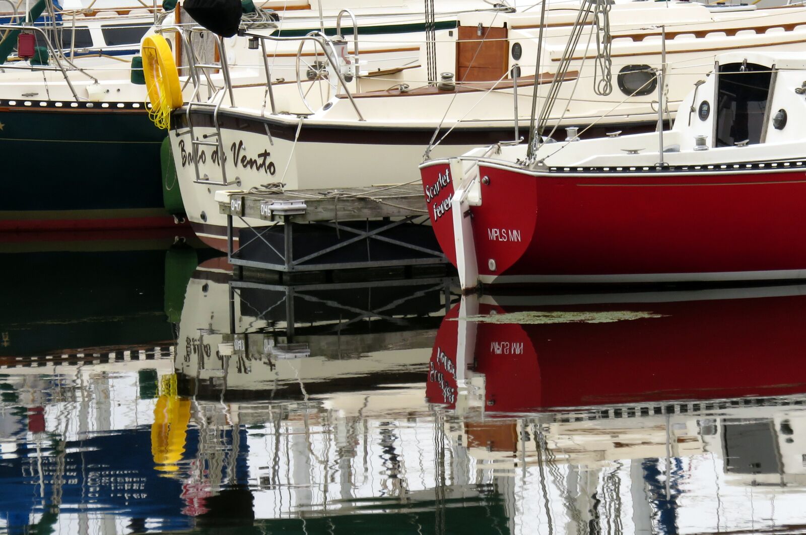 Canon PowerShot SX710 HS sample photo. Boats, marina, reflections photography