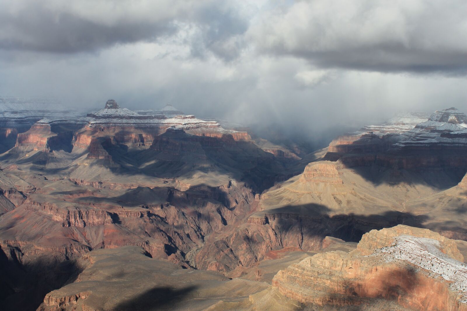 Canon EOS 1100D (EOS Rebel T3 / EOS Kiss X50) sample photo. Grand canyon, winter, canyon photography