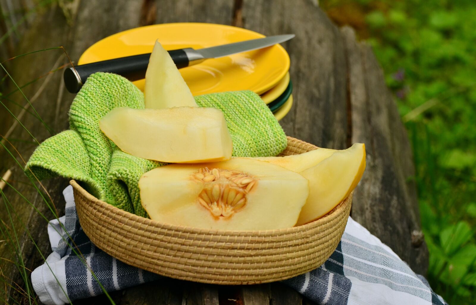 Nikon D5100 sample photo. Cantaloupe, melon, amarillo photography