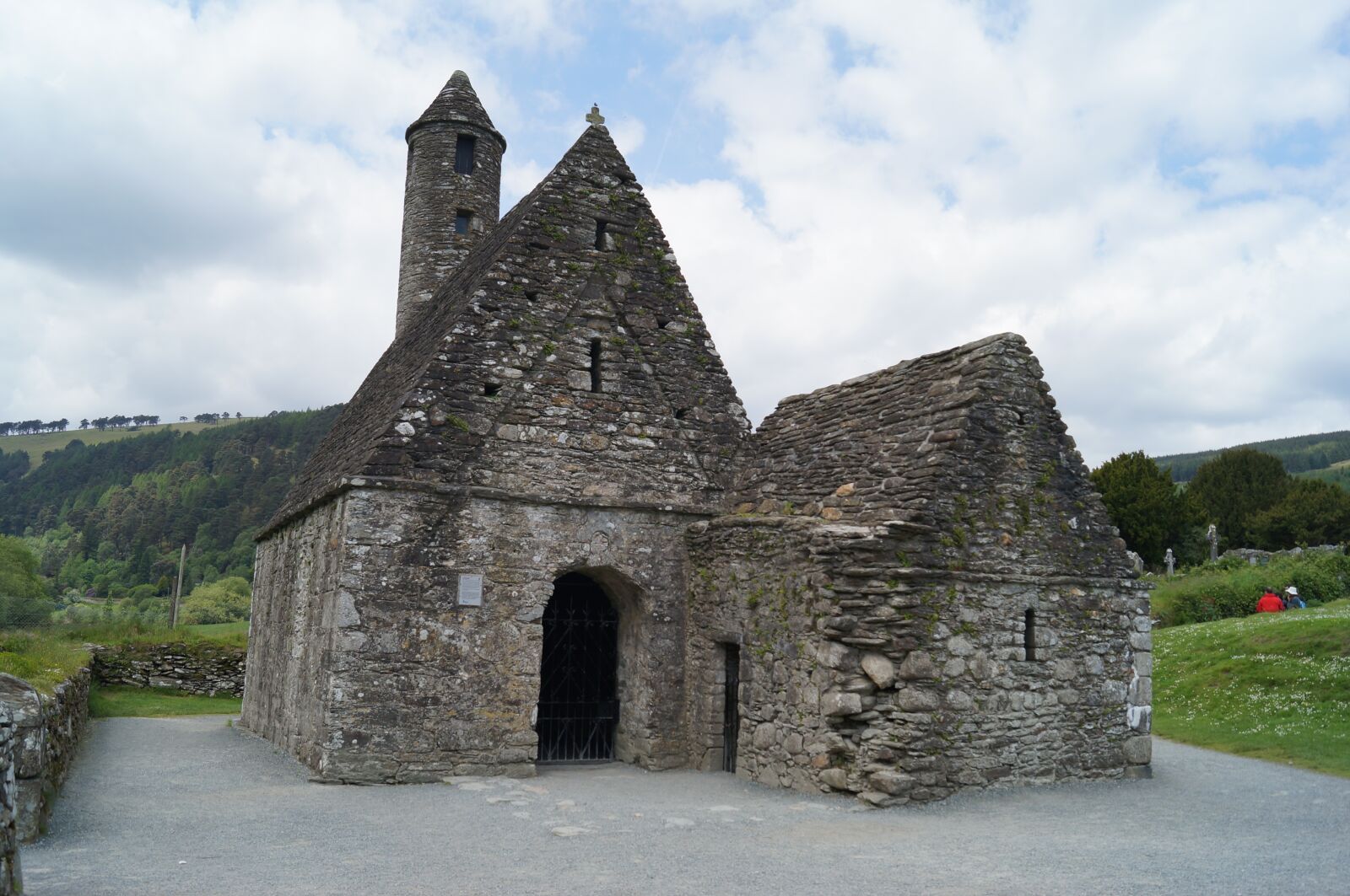 Sony SLT-A37 sample photo. Ancient, church, glenadlough photography