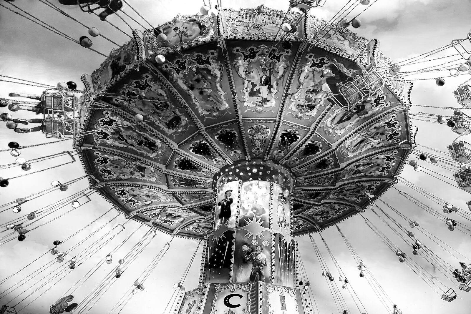 Canon EOS R sample photo. Carousel, fair, funfair photography