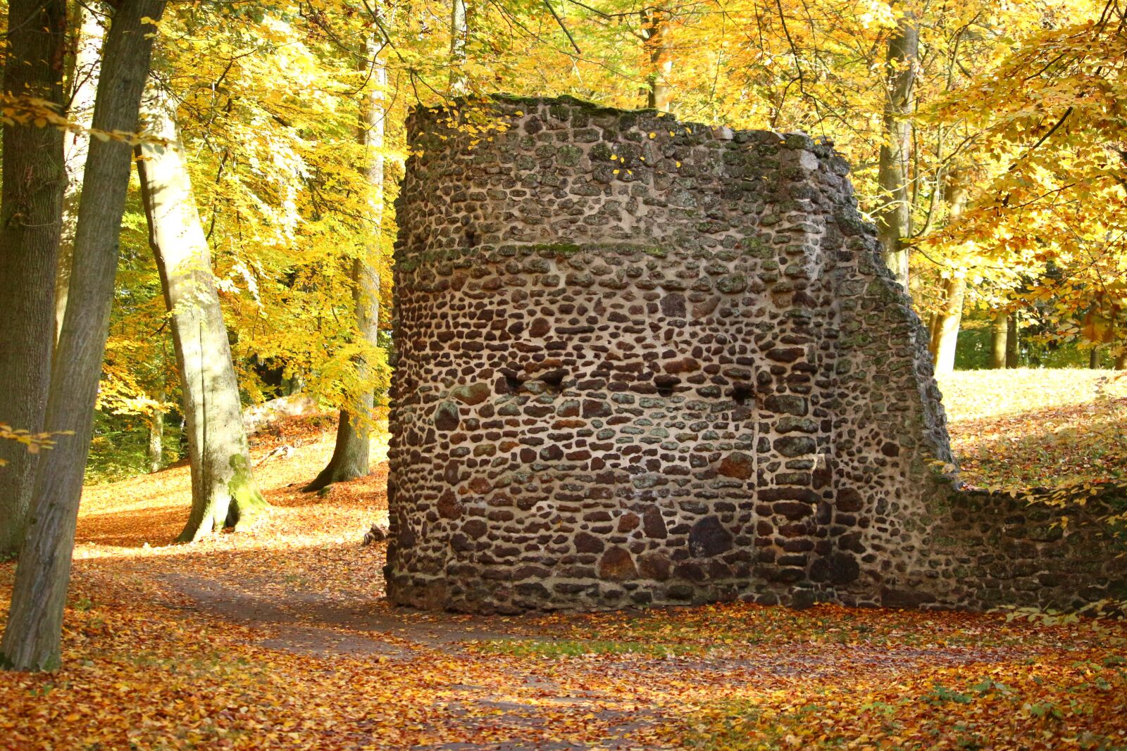 Canon EOS 100D (EOS Rebel SL1 / EOS Kiss X7) sample photo. Ruin, masonry, stone wall photography