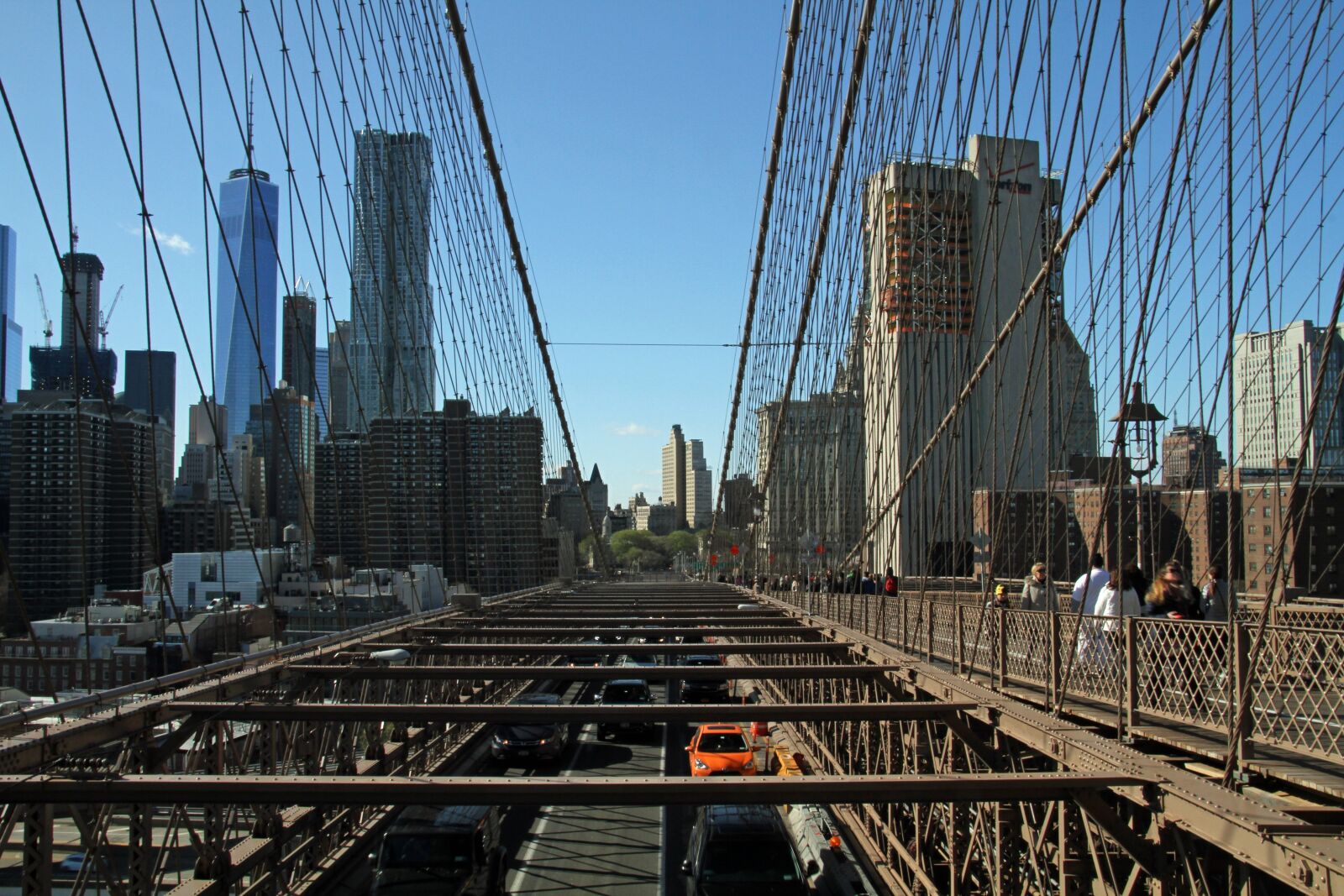 Canon EOS 7D sample photo. Brooklyn bridge, new york photography