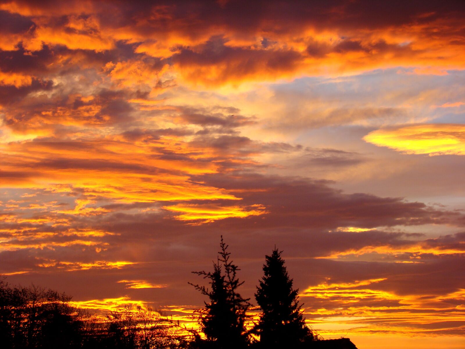 Sony DSC-H7 sample photo. Sunrise, sky, morgenrot photography