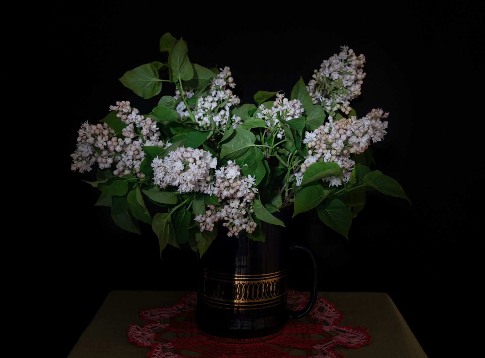 Nikon D750 sample photo. Lilac, still life, green photography