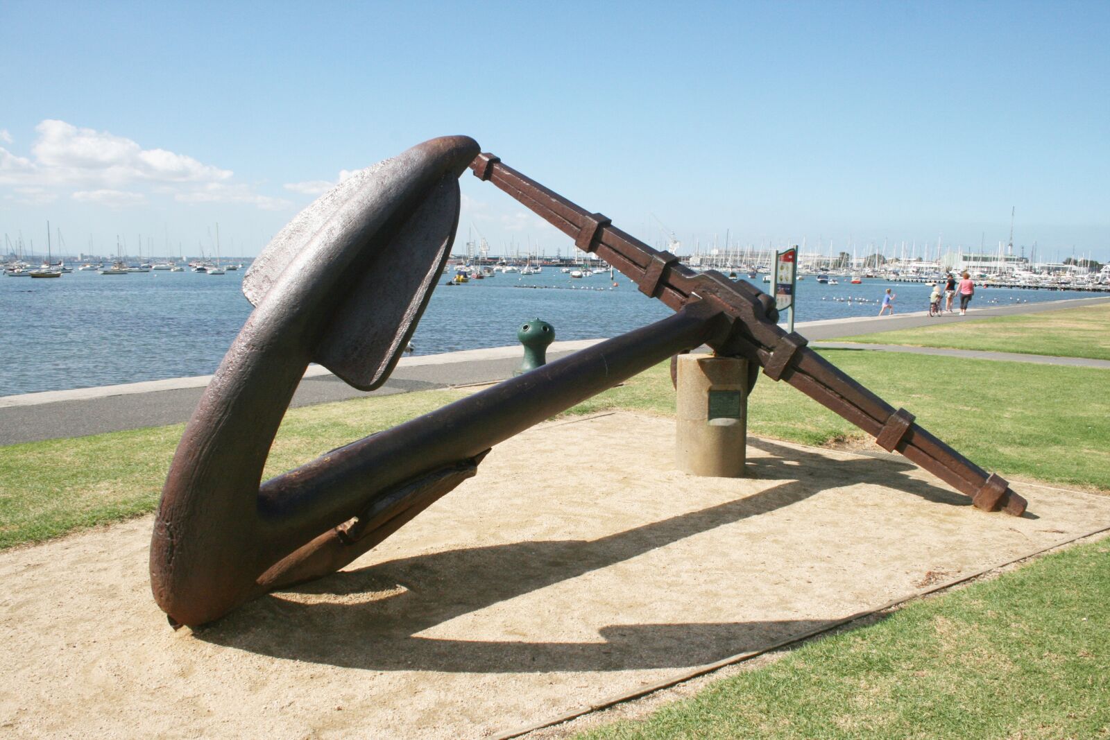 Canon EOS 400D (EOS Digital Rebel XTi / EOS Kiss Digital X) sample photo. Anchor, historical anchor, historic photography