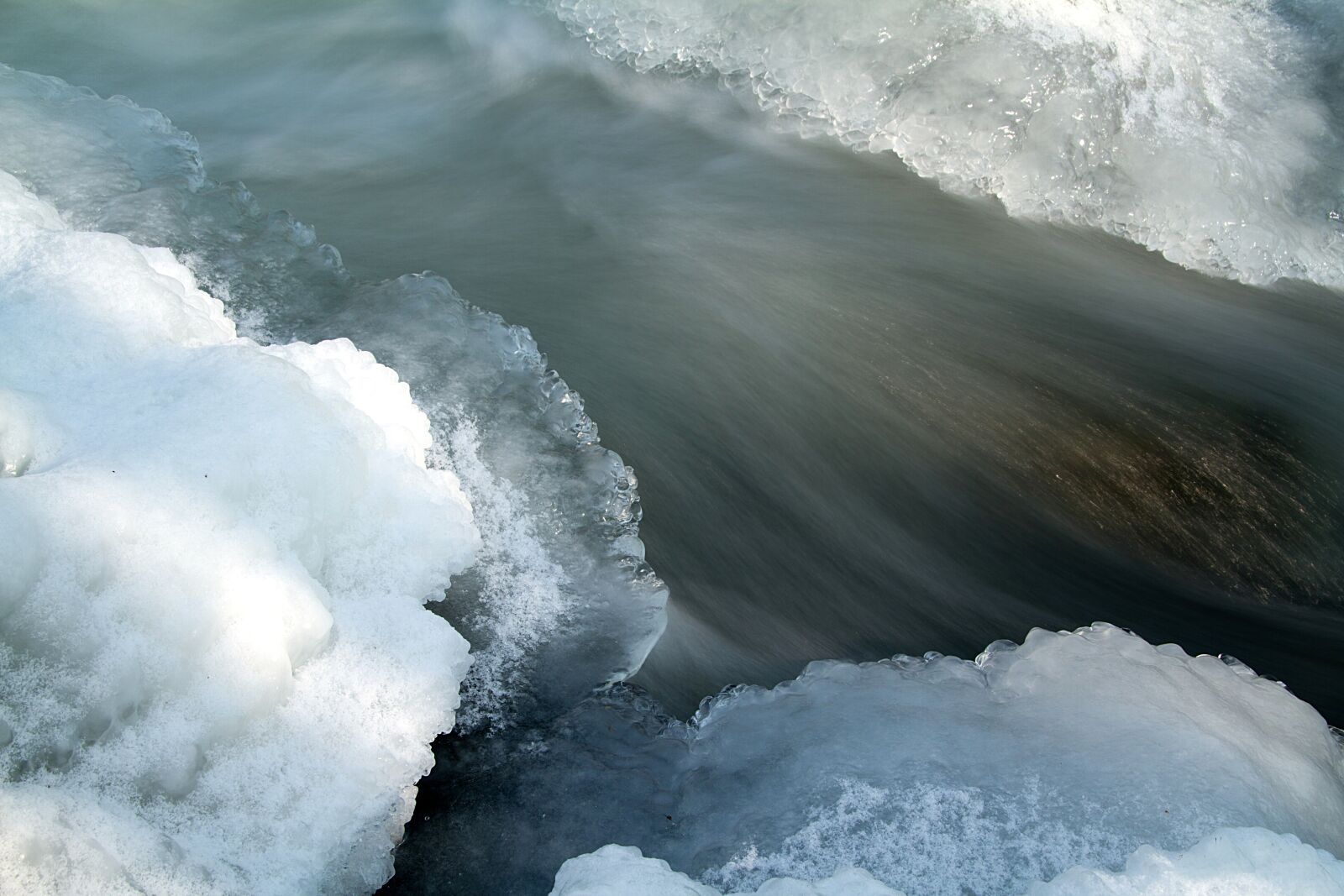 Canon EOS 7D sample photo. Ice on the saale photography