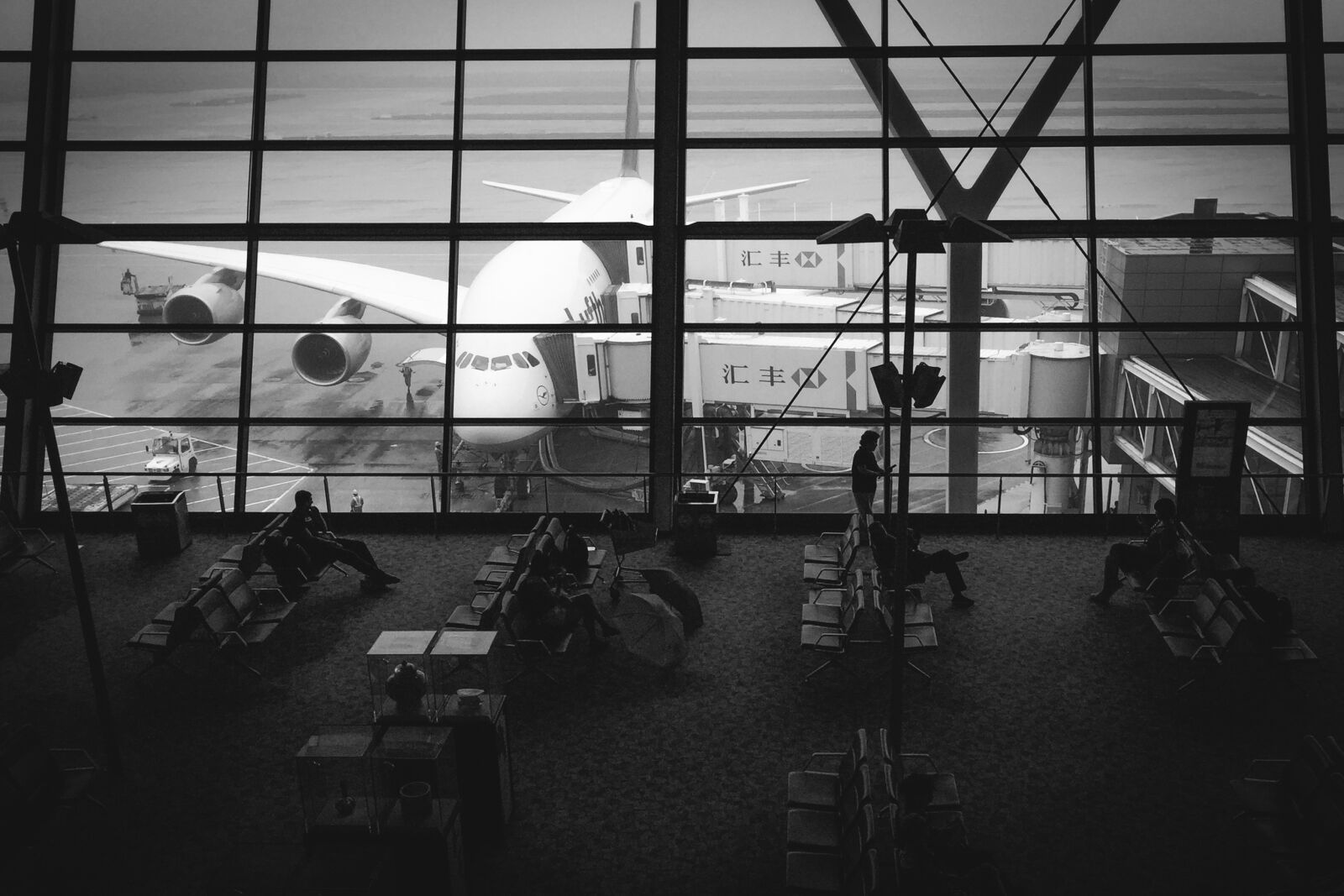 iPhone 6 Plus back camera 4.15mm f/2.2 sample photo. Aircraft, airport, architecture photography