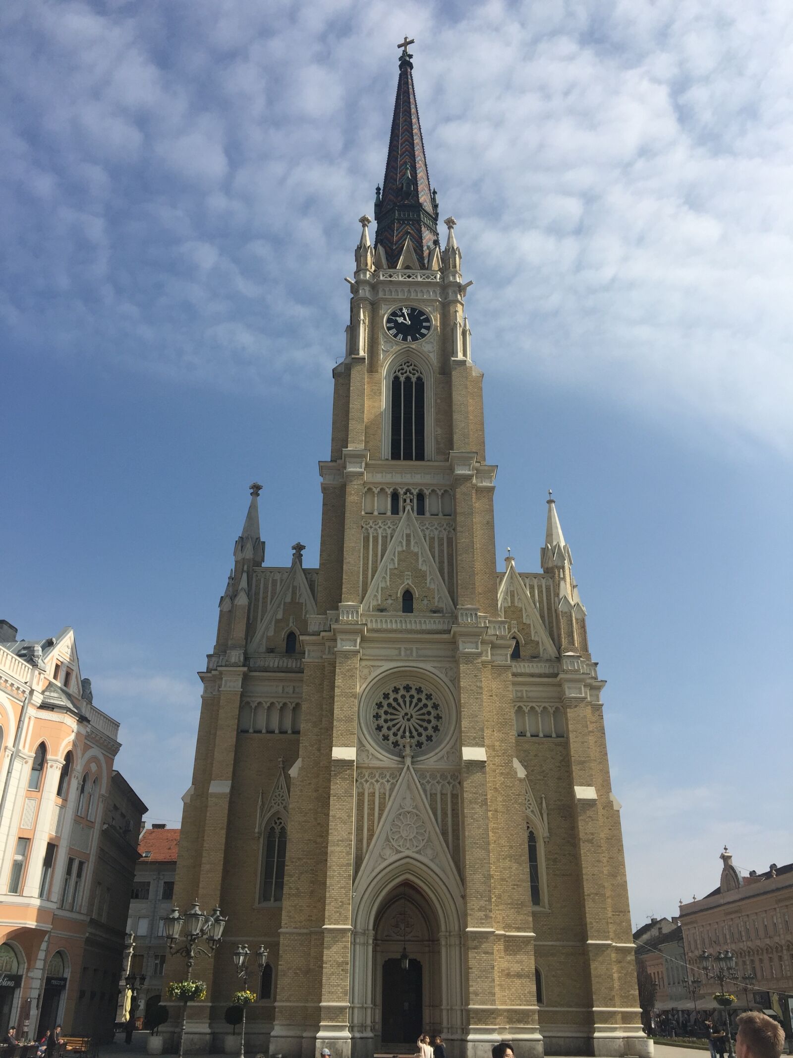iPhone 6 Plus back camera 4.15mm f/2.2 sample photo. Church, serbia, gothic architecture photography