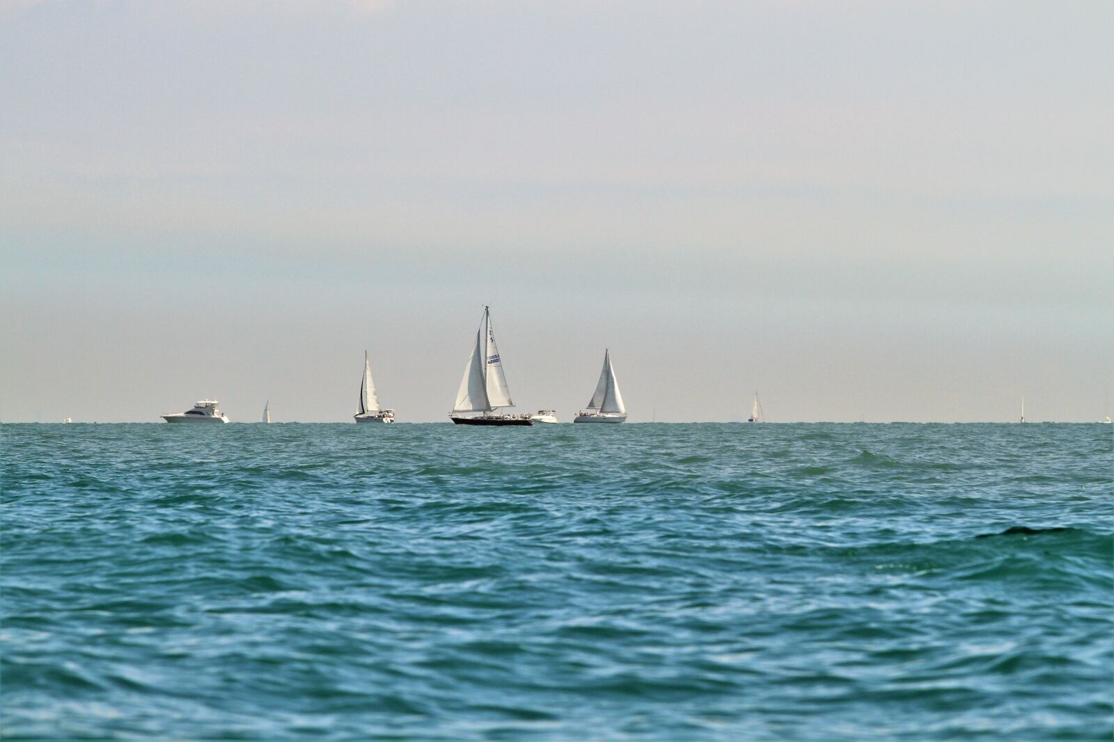 Canon EOS 7D sample photo. Sailboats, racing, sailing photography