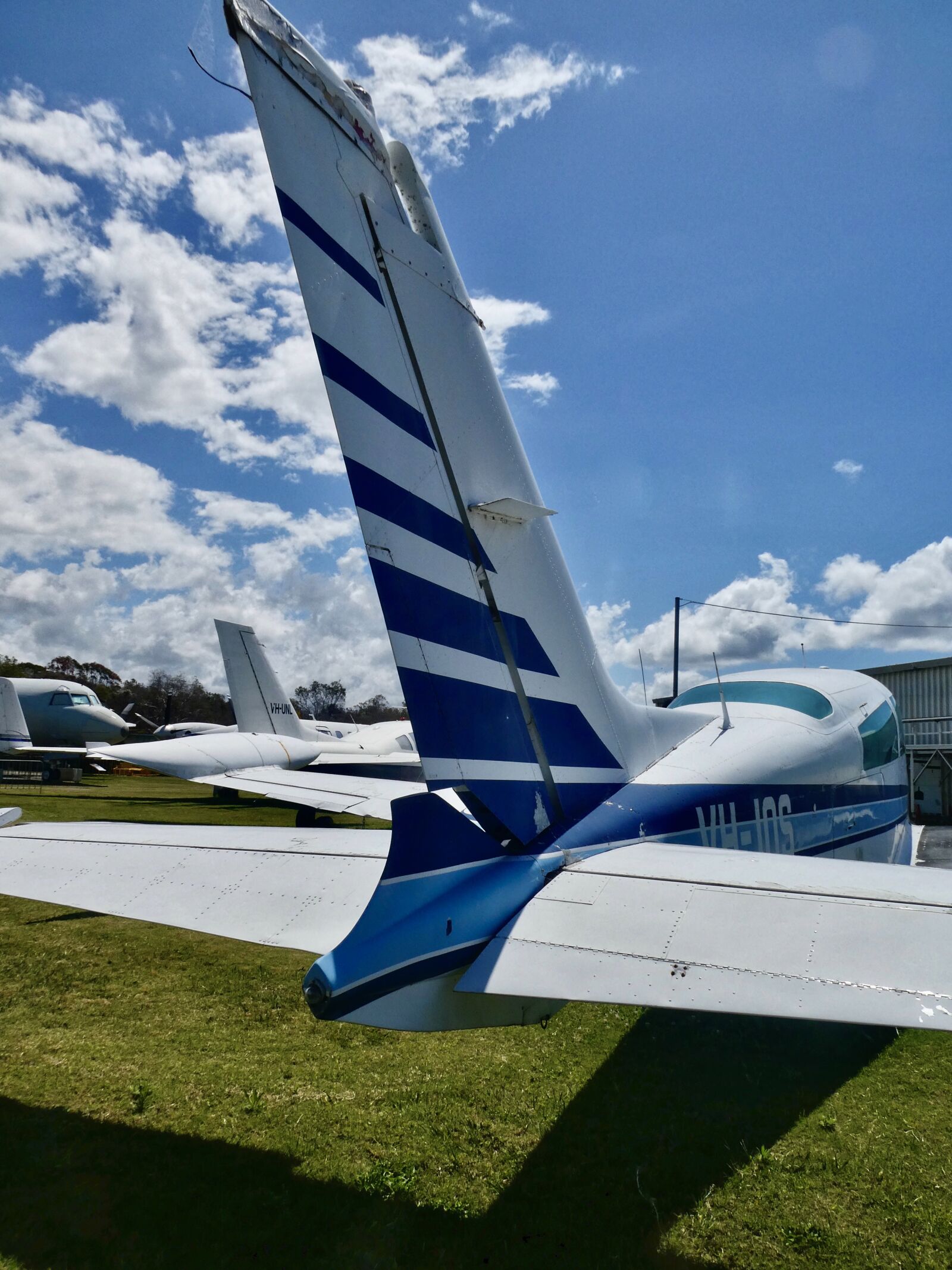 Panasonic Lumix DC-ZS70 (Lumix DC-TZ90) sample photo. Tail, plane, airplane photography