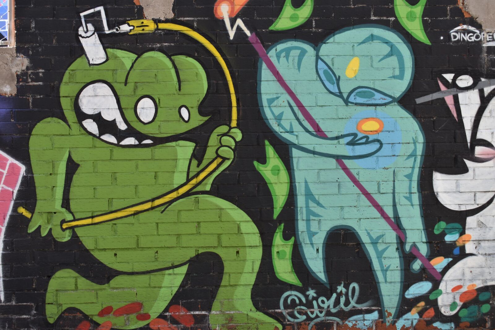 Nikon D3400 sample photo. Street art, graffiti, wall photography