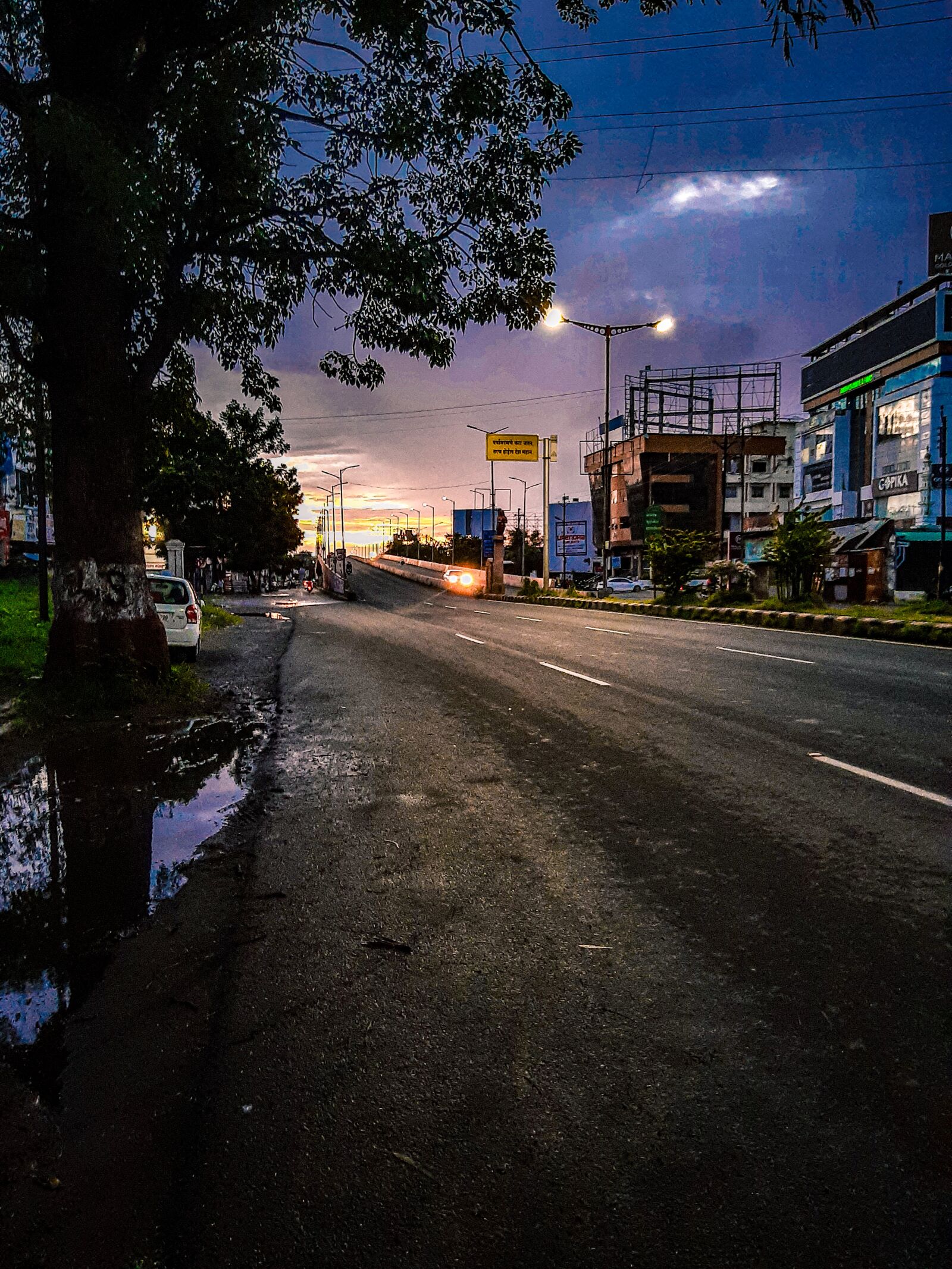 Samsung SM-A307FN sample photo. India, road, aurangabad photography