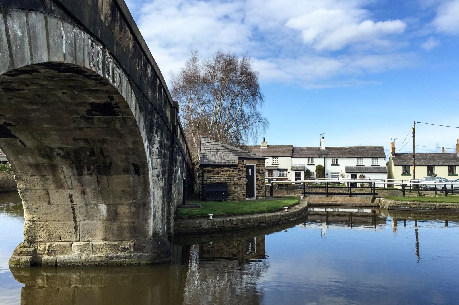 Apple iPhone 6 sample photo. Bridge, canal, reflections photography