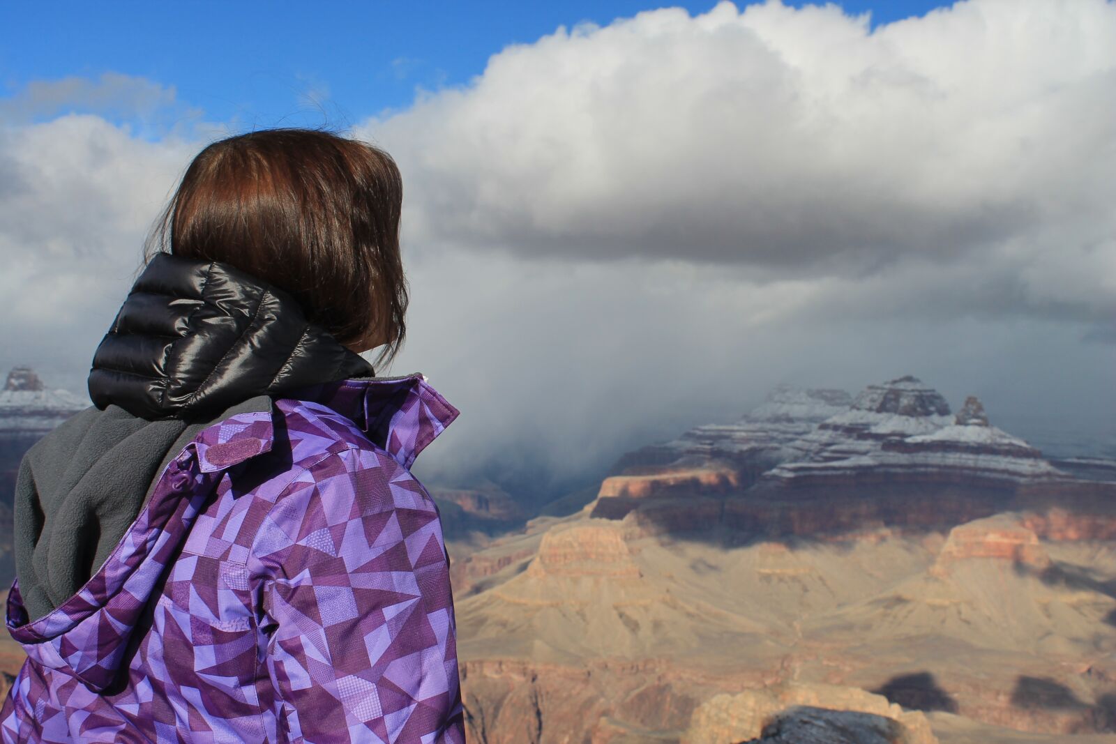 Canon EOS 1100D (EOS Rebel T3 / EOS Kiss X50) sample photo. Grand canyon, winter, canyon photography