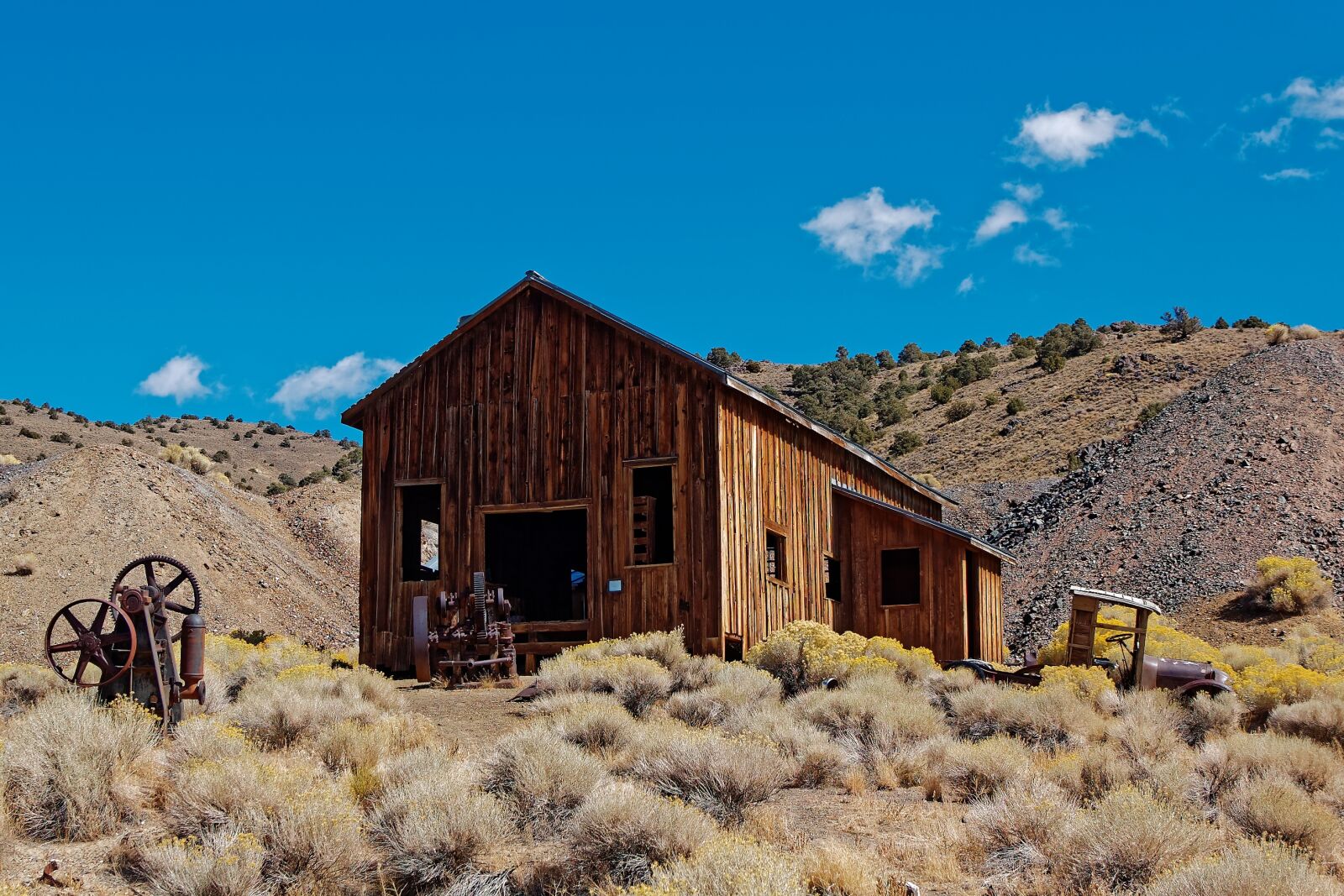 Nikon D50 sample photo. Ghost town, berlin, nevada photography