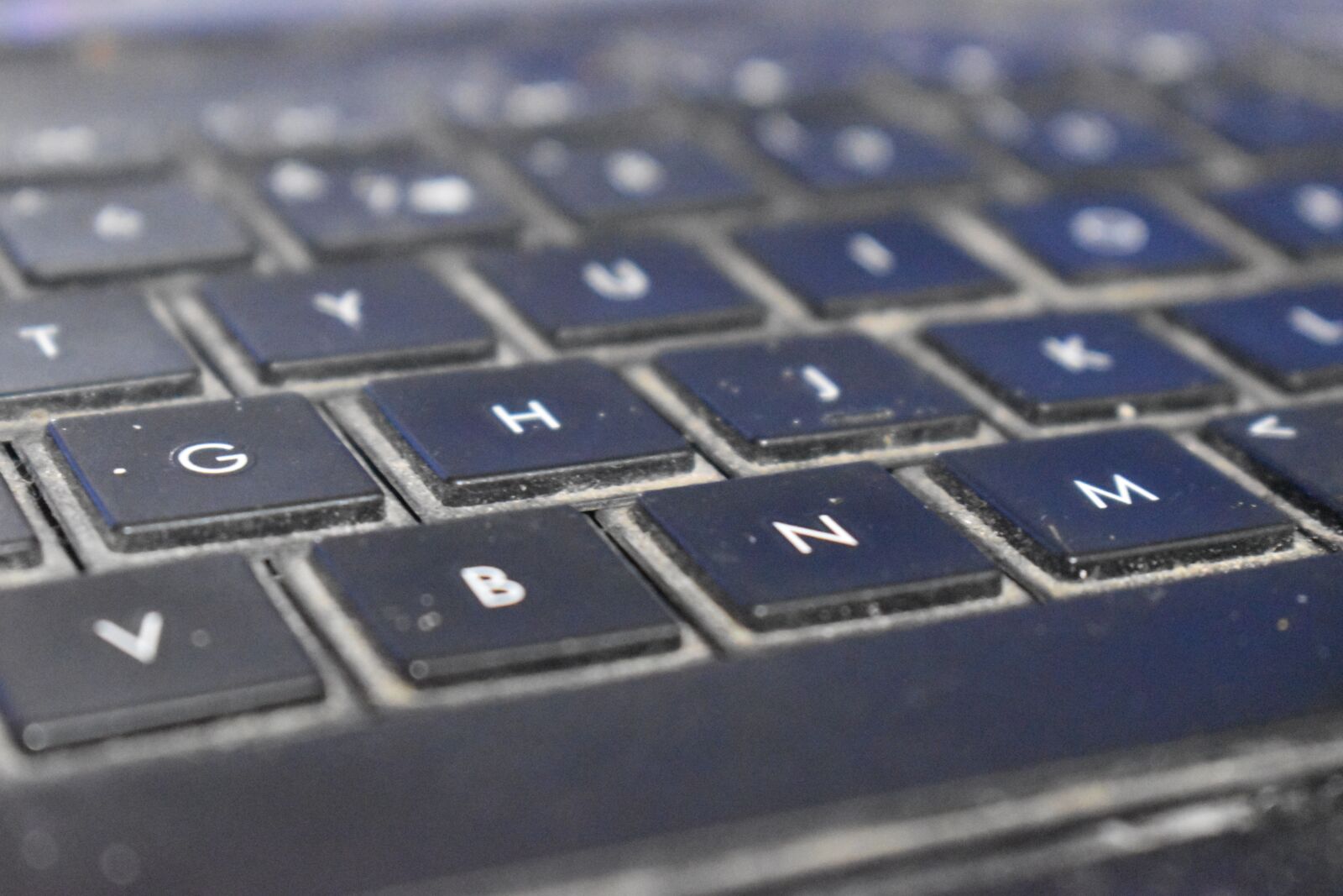 Nikon D3500 sample photo. Keyboard, keys, computer photography
