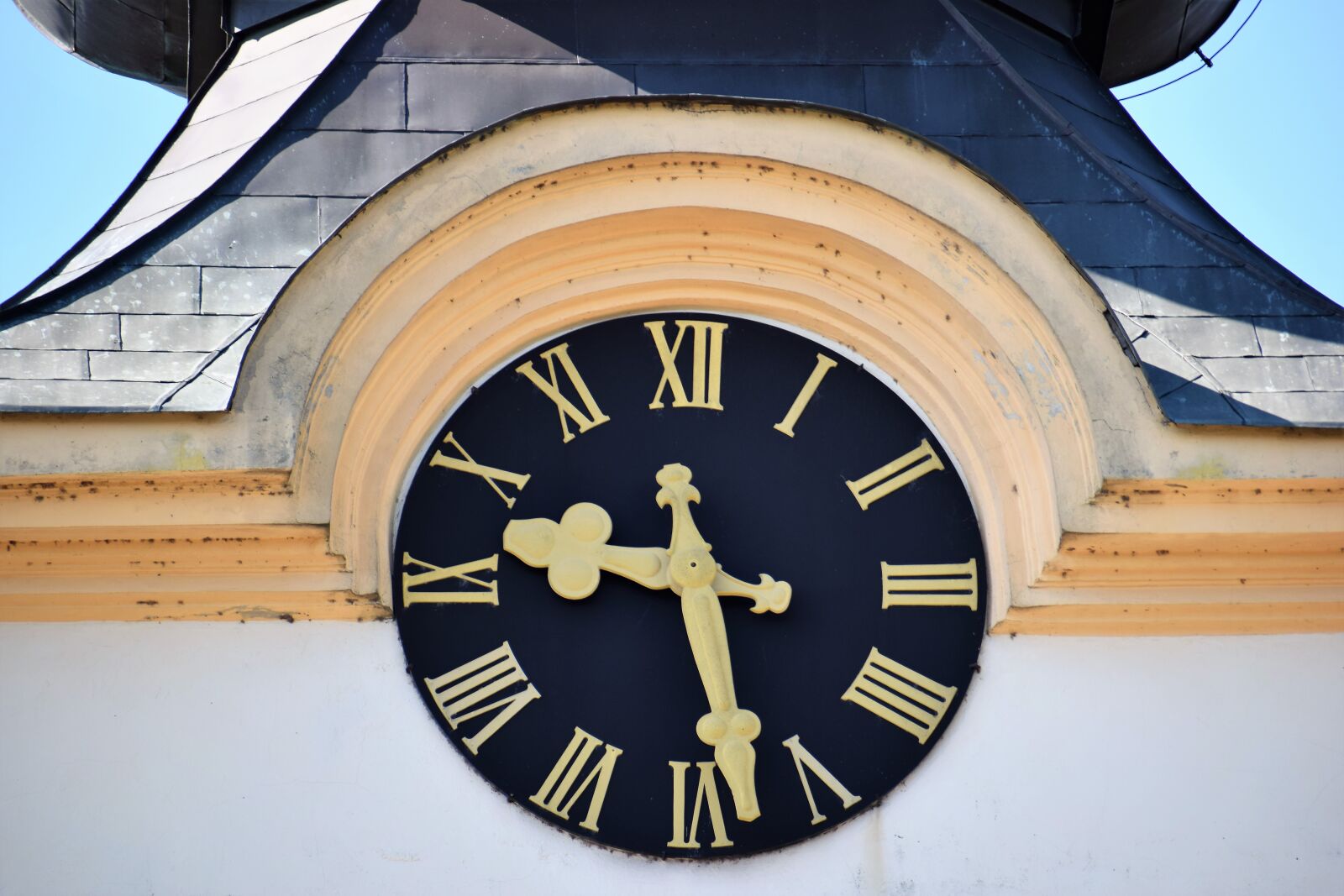 Nikon D3300 sample photo. Church clock, time, old photography