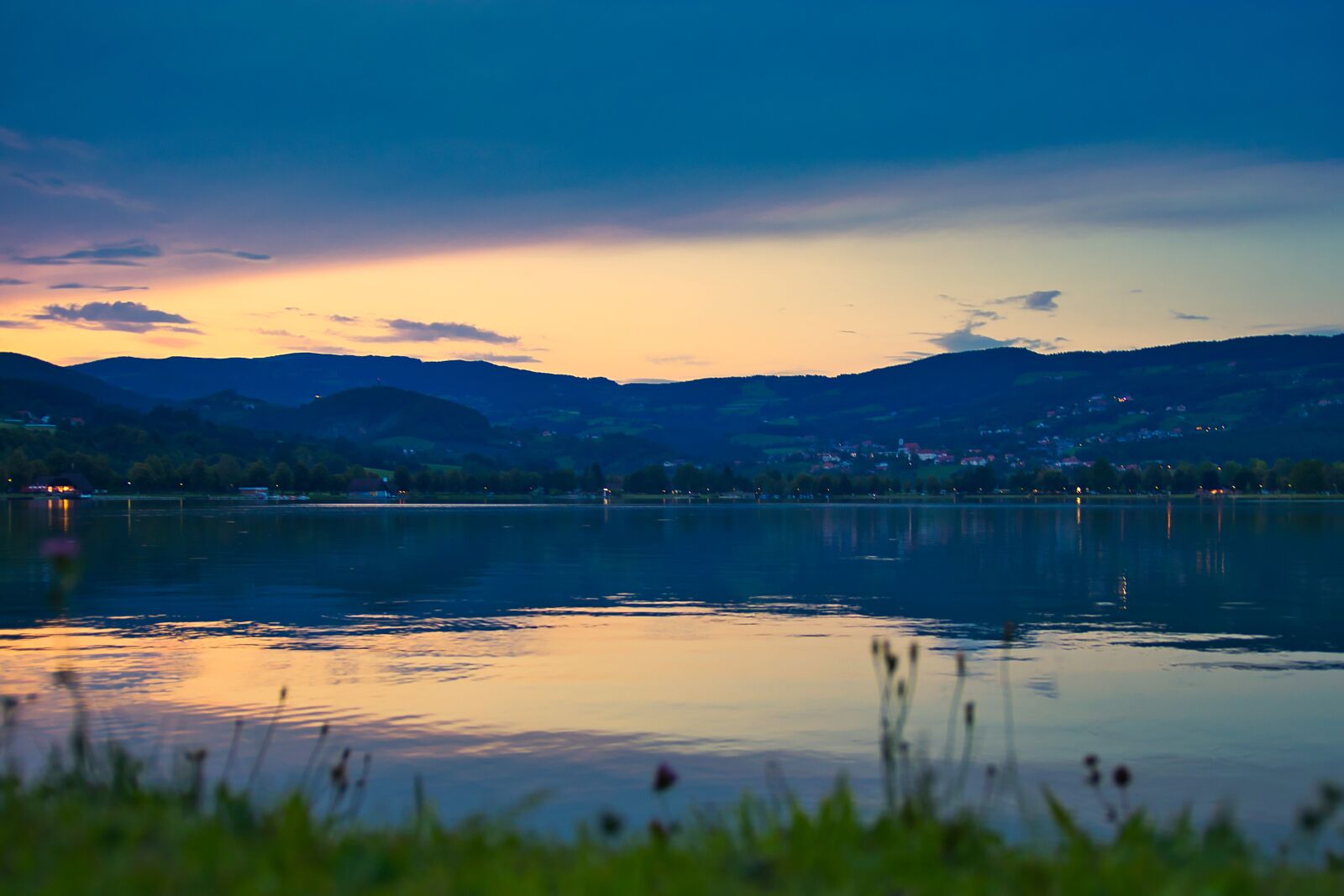 Canon 18-35mm F1.8 DC HSM | Art 013 sample photo. Stubenberg, lake, sunset photography