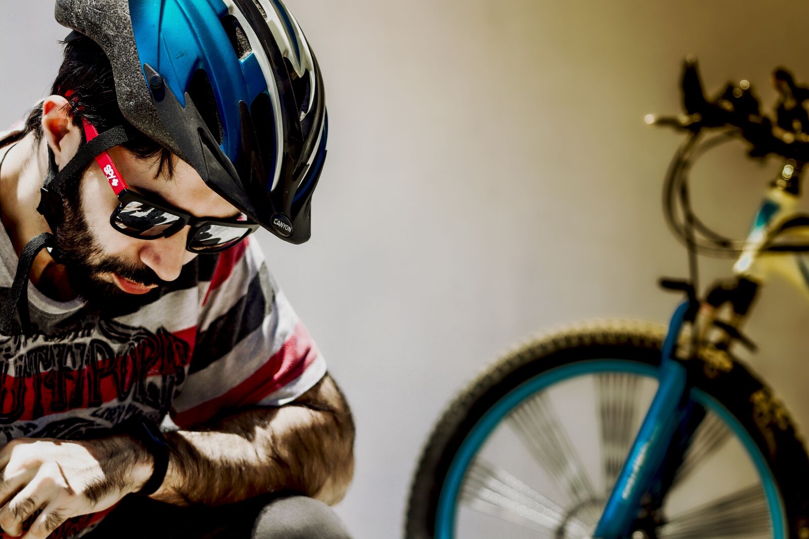 Canon EF75-300mm f/4-5.6 sample photo. Bike, sports, bicycle photography