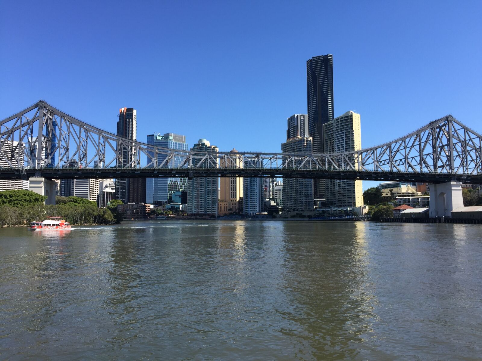 iPhone 6 Plus back camera 4.15mm f/2.2 sample photo. Story bridge, in brisbane photography