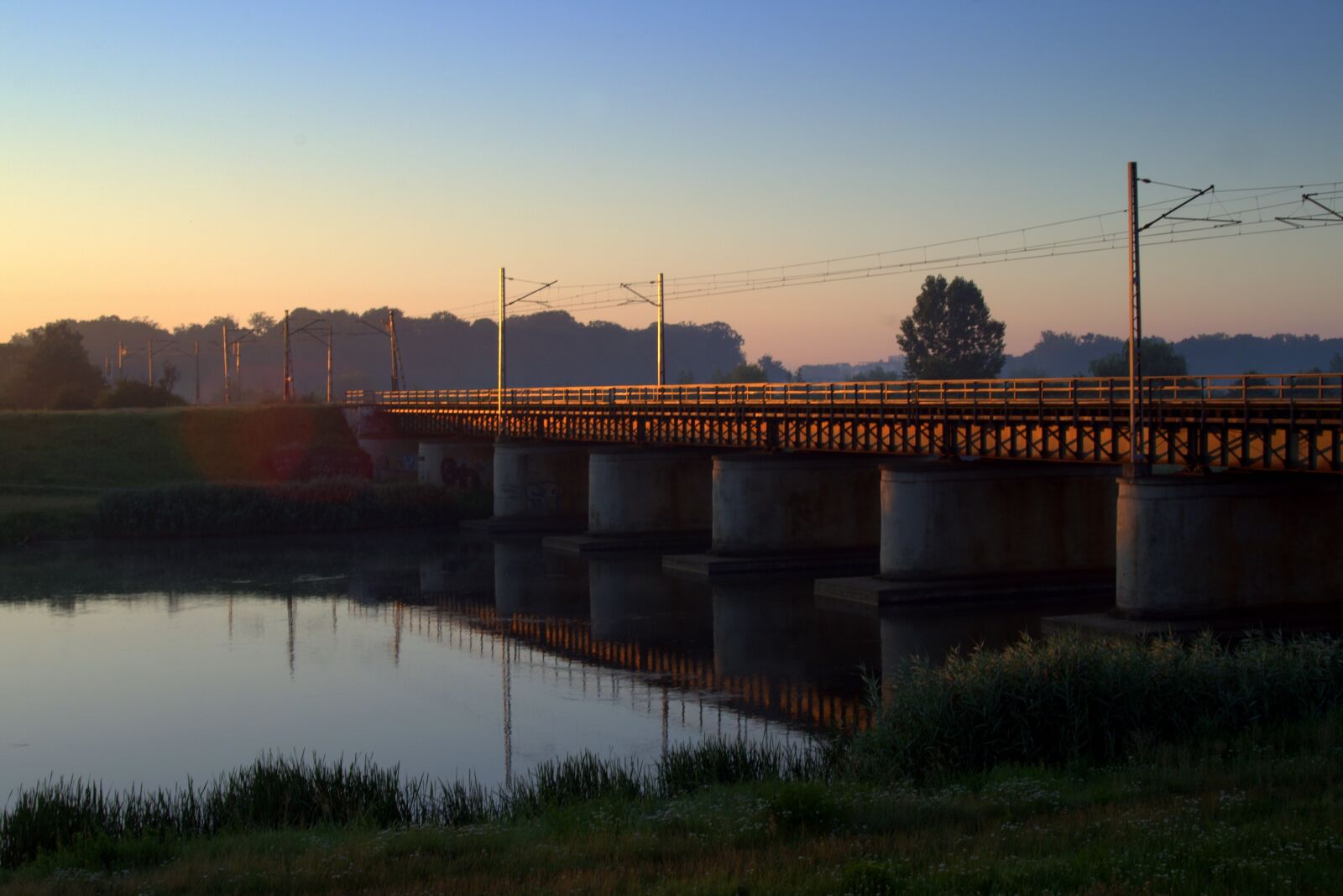 Pentax K-S2 sample photo. The viaduct, bridge, railway photography