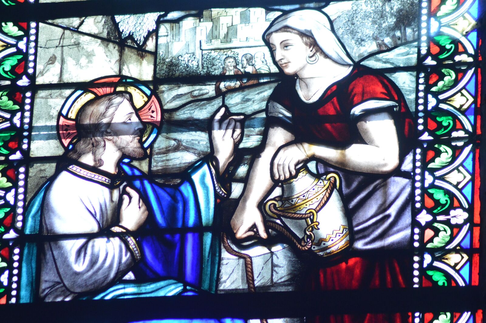 Nikon D3200 sample photo. Stained glass, window, church photography