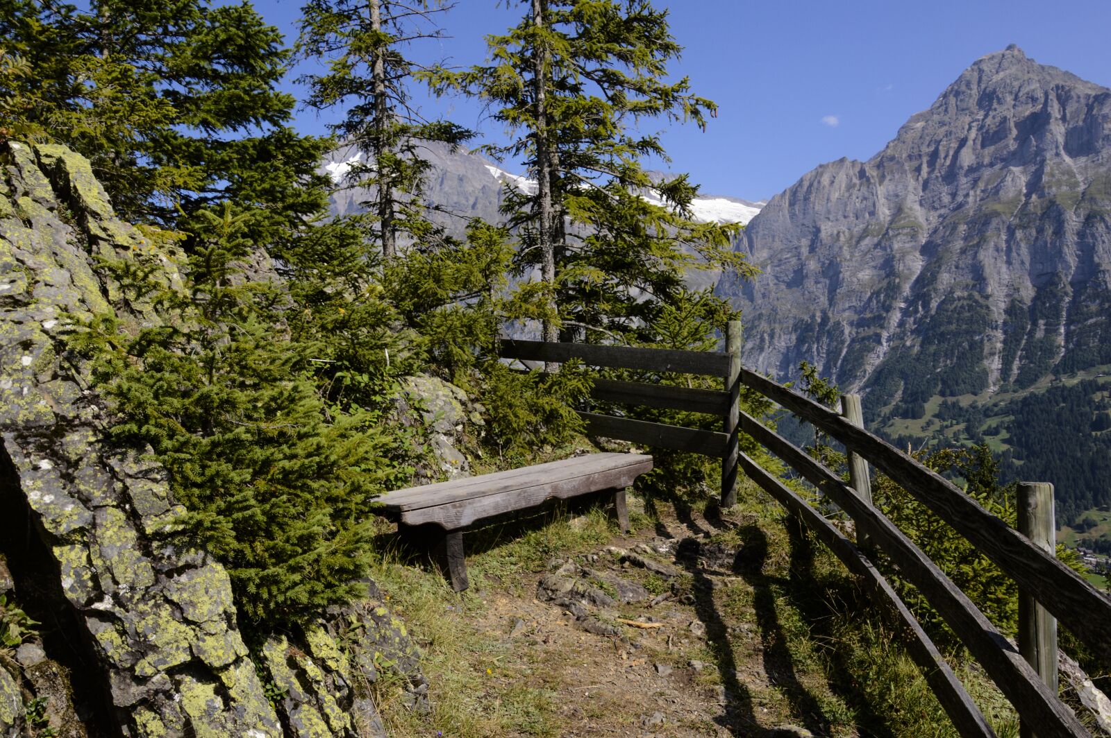 Nikon D3200 sample photo. Aellfluh, grindelwald, wetterhorn photography