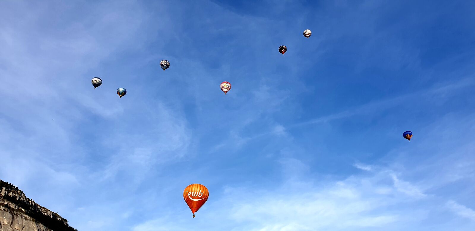 Samsung Galaxy S9 sample photo. Hot air balloon ride photography