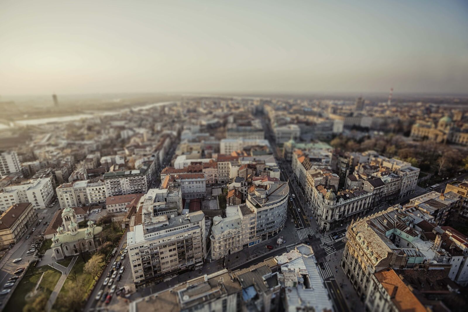 Canon EF 16-35mm F2.8L II USM sample photo. Aerial, capital city, city photography