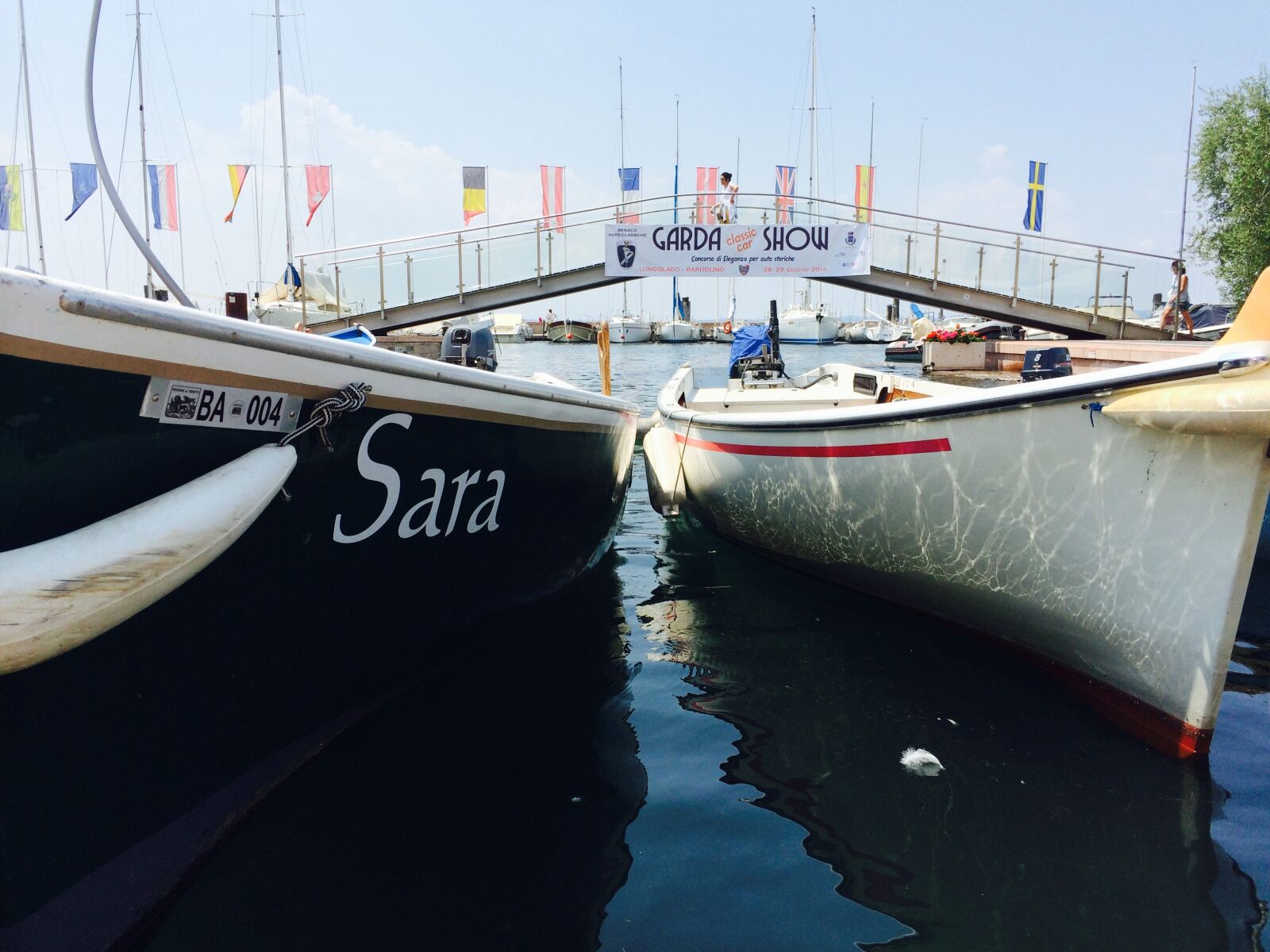 iPhone 5s back camera 4.12mm f/2.2 sample photo. Boats, port, water photography
