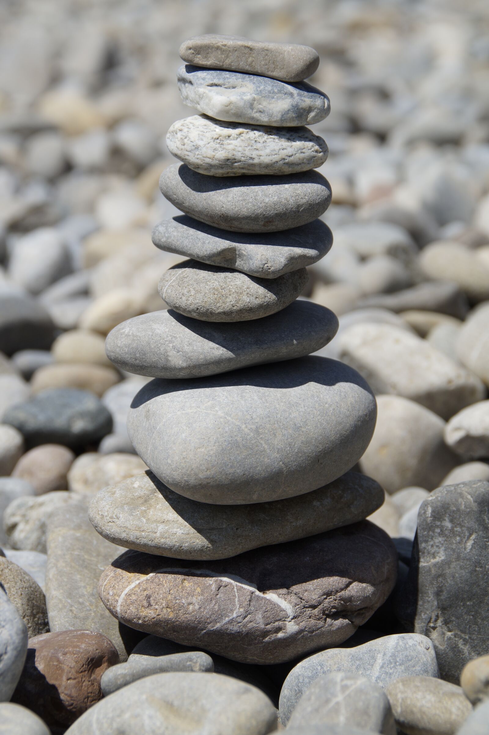 Sony SLT-A58 sample photo. Stones, stone tower, stack photography
