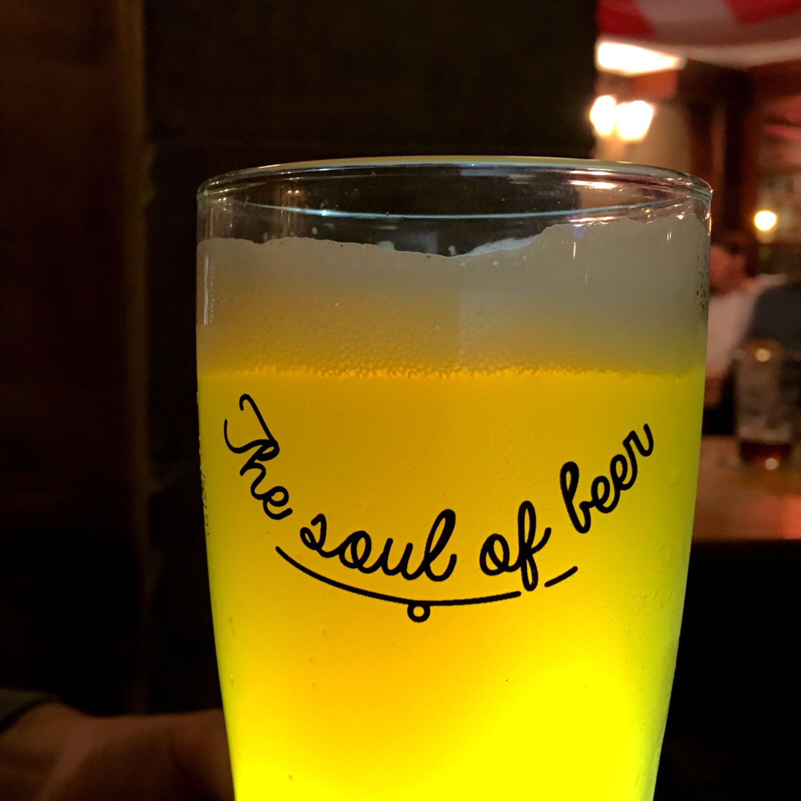 Apple iPhone 6s sample photo. Beer, yellow, dark photography