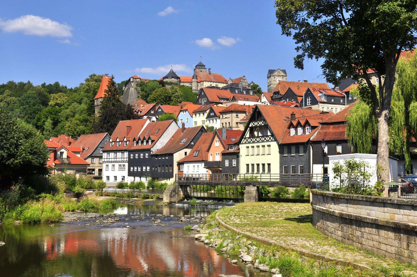 Nikon D90 sample photo. Kronach, medieval city, in photography