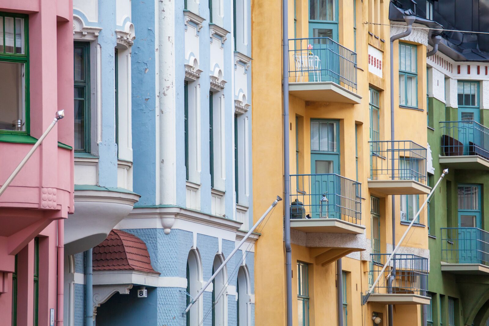 Canon EOS 5D Mark II sample photo. Facade, facades, building photography