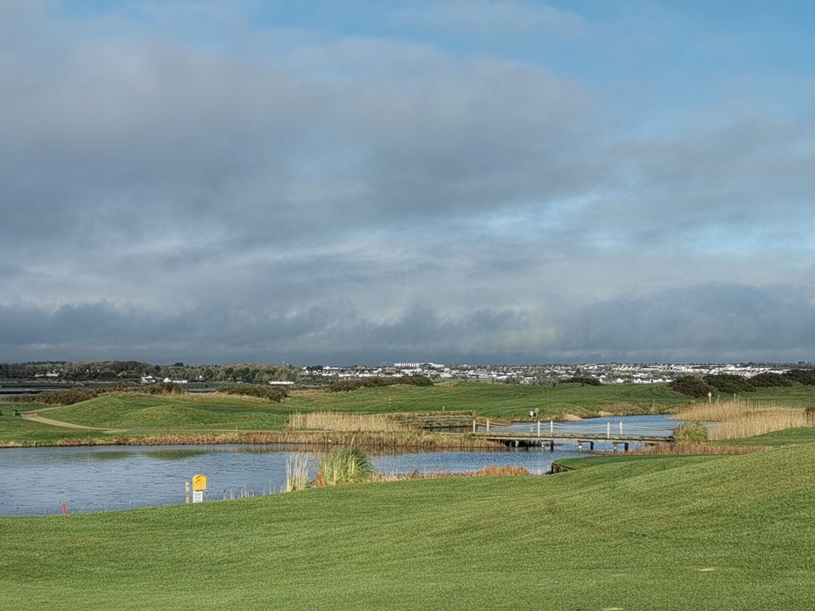 HUAWEI P30 sample photo. Galway, golf, fairway photography