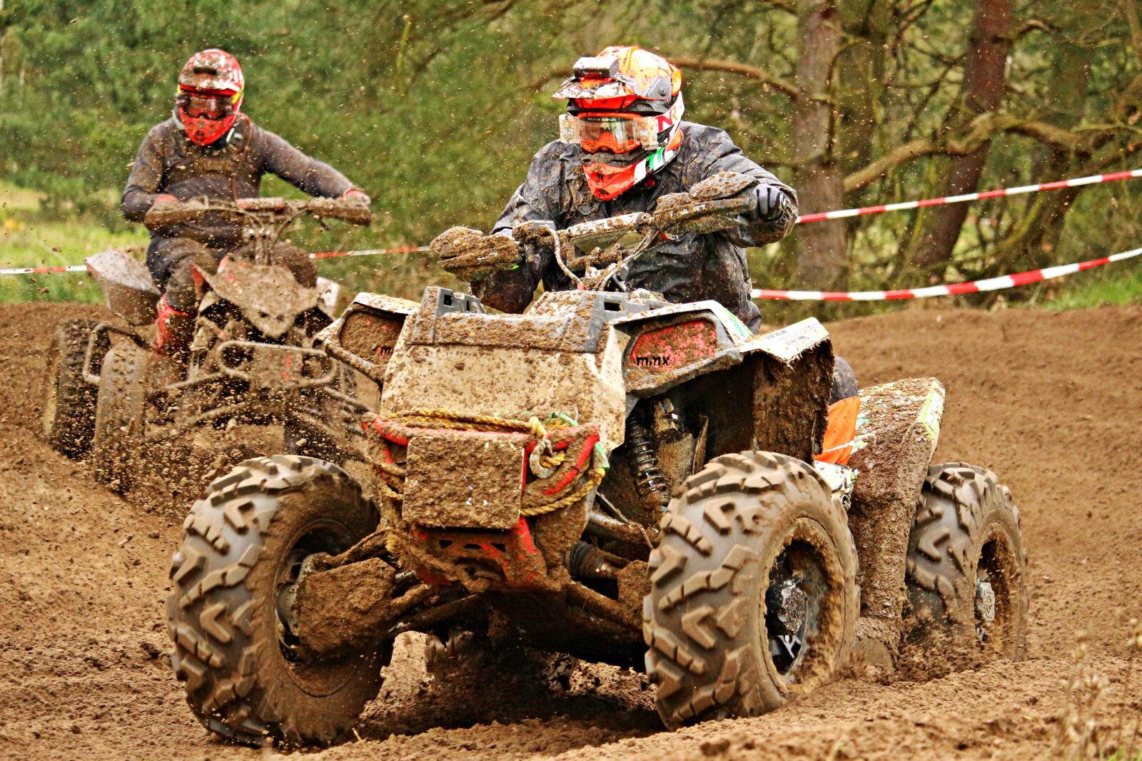 Canon EOS 100D (EOS Rebel SL1 / EOS Kiss X7) sample photo. Quad, atv, motocross photography