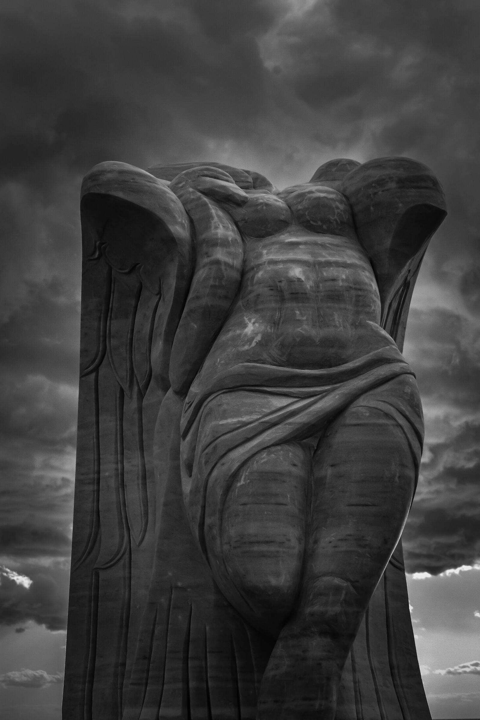 Nikon D3300 sample photo. Angel, statue, cyprus photography