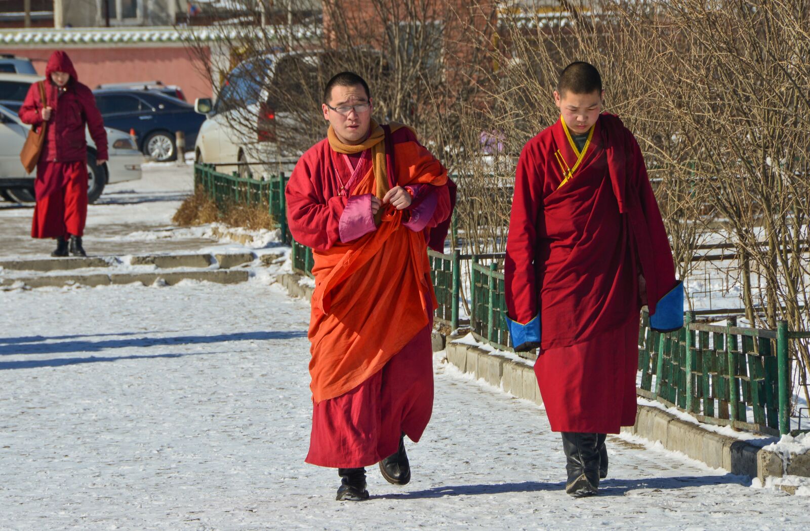 Nikon D800 sample photo. Monks, buddhism, ulan bator photography