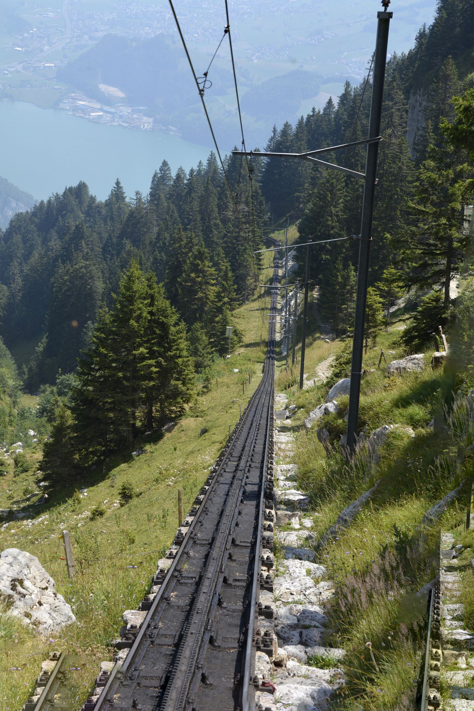 Nikon D7100 sample photo. Rails, rack railway, pilatus photography