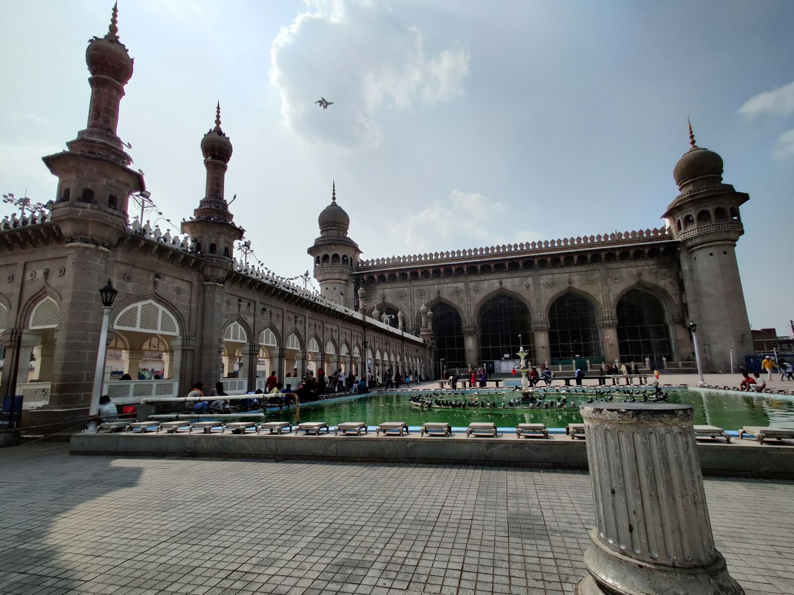 OnePlus GM1911 sample photo. Mecca masjid, mosque, hyderabad photography
